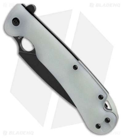 Daggerr Knives Arrow Blade HQ Exclusive Flipper Knife Jade G-10 (4" Black D2) - Image 2