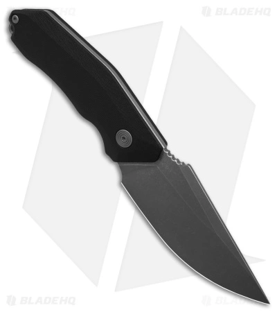 Damned Designs Basilisk Fixed Blade Knife Black G-10 (4.7" SW) - Image 2