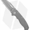 Demko Knives AD20.5 Shark Foot Shark Lock Knife BB Titanium (3.2" SW 3V)