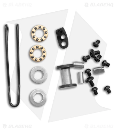 Divo Knives Stout Frame Lock Knife Titanium/Black Micarta (3" BW) - Image 6