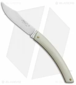 Douk-Douk Le Thiers Folding Knife Camel Bone Folder (4" Plain)