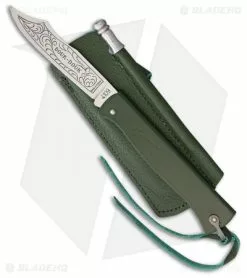 Douk-Douk Les Colors Slip Joint Knife Green (3.125" Satin) 815GMCOLV