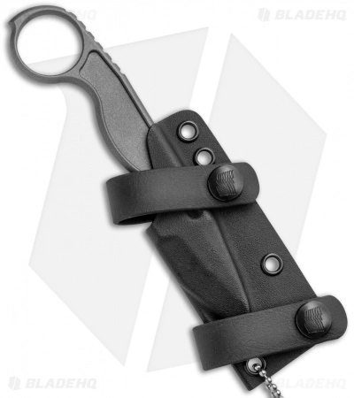 Flagrant Beard Havoc Neck Knife Gray (2.5" Tungsten Gray) - Image 3