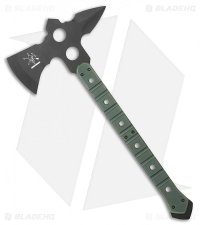 Fox Knives ATC Large Comanche 18" Tomahawk Green G-10 09FXAT01