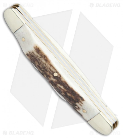 Frost Cutlery Bent Creek Congress Pocket Knife 3.5" Deer Stag - Image 2