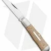 Great Eastern Cutlery GEC #06 Tidioute Cutlery Pemberton Pocket Knife 2.75" Muslin Micarta 060119