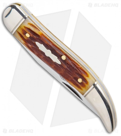 Great Eastern Cutlery GEC #12 Northfield UN-X-LD Copperhead Pocket Knife Pony Cut Bone - Image 2