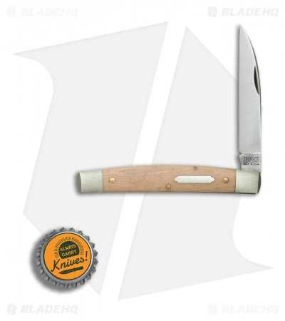 Great Eastern Cutlery GEC #13 Tidioute Cutlery Whip Pocket Knife 3.6" Muslin Micarta 130117 - Image 5