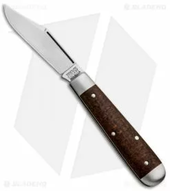 Great Eastern Cutlery GEC #14 Tidoute Cutlery Boy's Knife 3" Brown Burlap Micarta Blade HQ SFO 141118