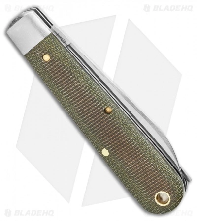 Great Eastern Cutlery GEC #15 Tidioute Urban Jack OD Green Canvas Micarta (2.75" Satin) 152221 - Image 5