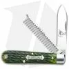 Great Eastern Cutlery GEC #15 Tidioute Urban Jack Spring Green Jigged Bone (2.75" Satin) 152221