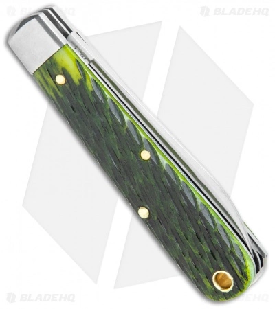 Great Eastern Cutlery GEC #15 Tidioute Urban Jack Spring Green Jigged Bone (2.75" Satin) 152221 - Image 3