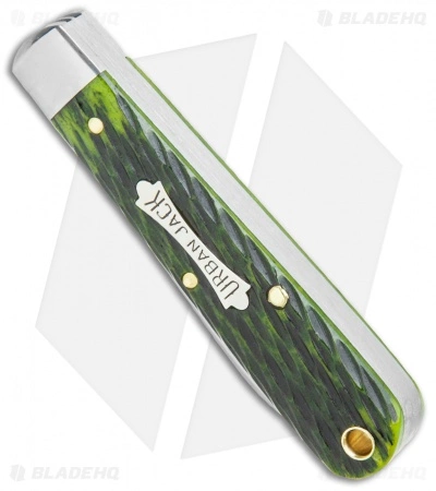 Great Eastern Cutlery GEC #15 Tidioute Urban Jack Spring Green Jigged Bone (2.75" Satin) 152221 - Image 2