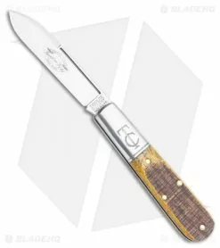 Great Eastern Cutlery GEC #15 Tidoute Barlow Slip Joint Knife Sawn Osage Wood (2.8" Satin) 152121