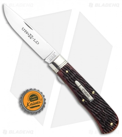 Great Eastern Cutlery GEC Northfield UN-X-LD Bullet Trapper Knife 3.75" Redtail Jigged Bone 235120L - Image 4
