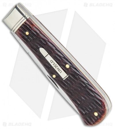 Great Eastern Cutlery GEC Northfield UN-X-LD Bullet Trapper Knife 3.75" Redtail Jigged Bone 235120L - Image 2