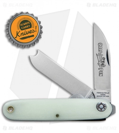Great Eastern Cutlery GEC #35 Farm & Field Calf Pen Pocket Knife 3.6" NifeBrite Acrylic 350217 - Image 5