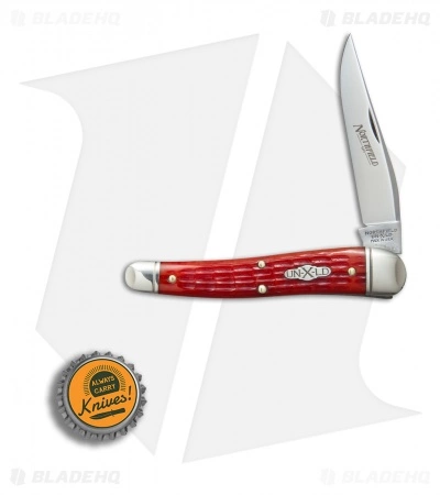 Great Eastern Cutlery GEC #38 Northfield 38 Special Pocket Knife 3.8" Red Jigged Bone 381117 - Image 4