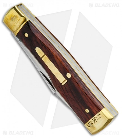 Great Eastern Cutlery GEC #44 Northfield UN-X-LD Gunstock Buffalo Jack Pocket Knife 3.3" Cocobolo Wood - Image 2