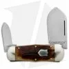 Great Eastern Cutlery GEC #46 Tidioute Cutlery Whaler Pocket Knife 4.3" Muscle Bone 462218