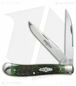 Great Eastern Cutlery GEC #48 Northfield UN-X-LD Pocket Knife 3.8" Sweet Pickle Jigged Bone 488217