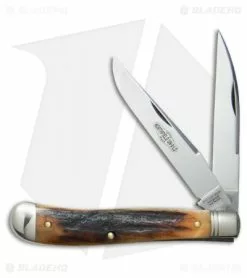 Great Eastern Cutlery GEC #48 Northfield UN-X-LD Pocket Knife 3.8" Sambar Stag 488217