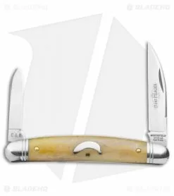 Great Eastern Cutlery GEC #62 Northfield UN-X-LD Ripe Banana Camel Bone 3.75"