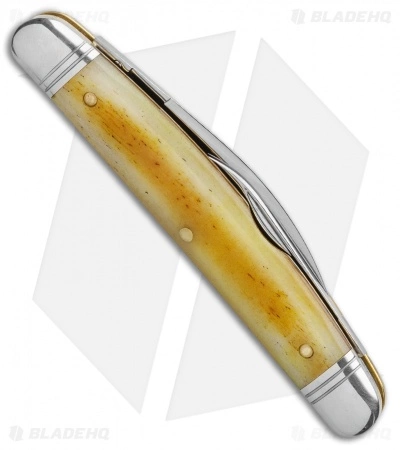 Great Eastern Cutlery GEC #62 Northfield UN-X-LD Ripe Banana Camel Bone 3.75" - Image 3