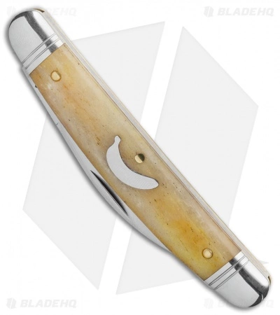 Great Eastern Cutlery GEC #62 Northfield UN-X-LD Ripe Banana Camel Bone 3.75" - Image 2