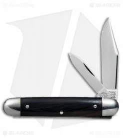 Great Eastern Cutlery GEC #68 Tidioute Cutlery Pony Jack Pocket Knife 3.5" Gabon Ebony 681213STL