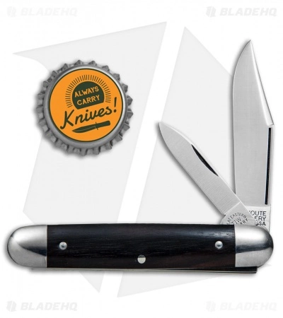 Great Eastern Cutlery GEC #68 Tidioute Cutlery Pony Jack Pocket Knife 3.5" Gabon Ebony 681213STL - Image 4