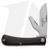 Great Eastern Cutlery GEC #71 Farm & Field Tool Sudbuster Slip Joint Knife Black Micarta (3" Satin)