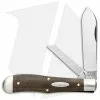 Great Eastern Cutlery GEC #92 Tidioute Cutlery Eureka Jack Pocket Knife OD Green Micarta 922219