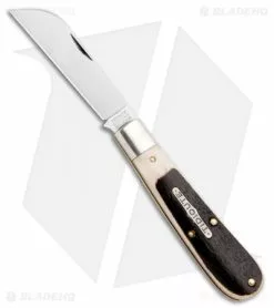 Great Eastern Cutlery GEC #93 Tidioute Cutlery Ram's Foot Pocket Knife 3.8" Oily Creek Bone 933119