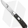 Great Eastern Cutlery GEC Mustang #74 Pocket Knife Black Plum Jigged Bone (3.00" Satin)