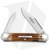 Great Eastern Cutlery GEC Northfield UN-X-LD Cutlery White Owl 3.25" Pocket Knife Cowhide Jigged Bone