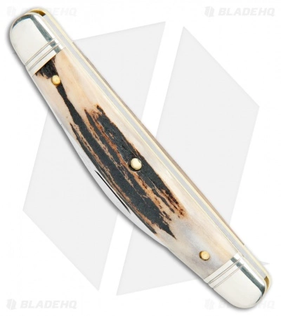 Great Eastern Cutlery GEC Northfield UN-X-LD Easy Pocket Congress Knife 3.75" Sambar Stag - Image 2