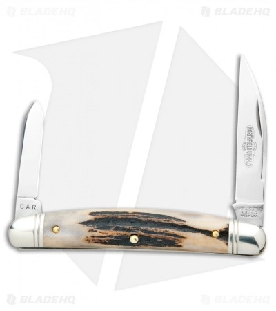 Great Eastern Cutlery GEC Northfield UN-X-LD Easy Pocket Congress Knife 3.75" Sambar Stag
