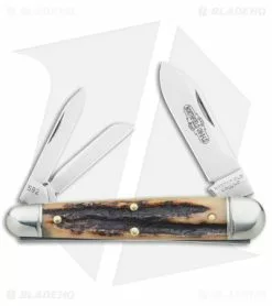 Great Eastern Cutlery GEC #59 Northfield UN-X-LD Folder Knife Sambar Stag (2" Polished)