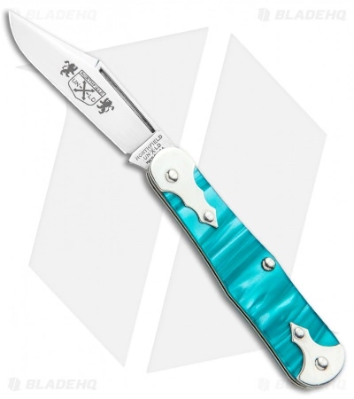 Great Eastern Cutlery GEC # 06 Northfield UN-X-LD Templar Pocket Knife 2.75" Caribbean Acrylic