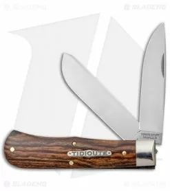 Great Eastern Cutlery GEC Slip Joint Knife Mexican Bocote Wood (3" Satin) 735221