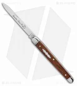 Great Eastern Cutlery GEC Stainless Fruit Knife Stablilized Antique Chestnut Wood (3" Mirror)