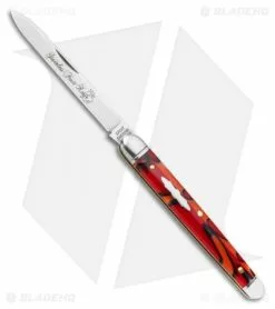 Great Eastern Cutlery GEC Stainless Fruit Knife Apples And Oranges Acrylic (3" Mirror)