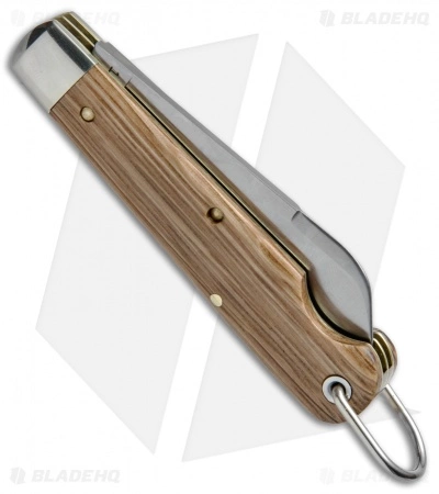 Great Eastern Cutlery GEC #15 Tidioute Beer Scout Knife Club 3.5" Beer Barrel Oak - Image 3