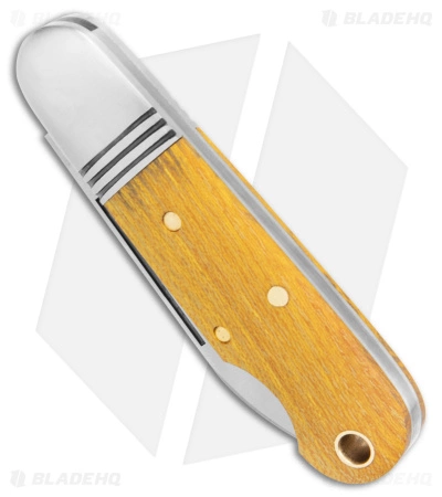 Great Eastern Cutlery GEC Tidioute Cutlery #25 Beerlow Pocket Knife Red Osage Orange (2.1" Satin)