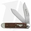 Great Eastern Cutlery GEC #54 Tidioute Cutlery Big Jack Pocket Knife 4" Brazilian Cherry Wood 541217