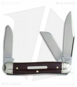 Great Eastern Cutlery GEC #66 Northfield UN-X-LD Calf Roper Pocket Knife 3.3" Gabon Ebony 661317