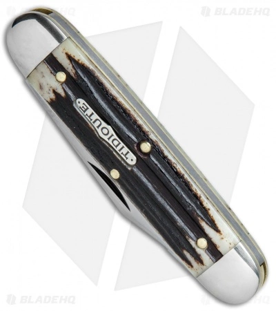 Great Eastern Cutlery GEC #35 Tidioute Cutlery Churchill Pocket Knife 3.75" Cougar Clawed Bone 351217 - Image 2