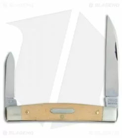 Great Eastern Cutlery GEC #13 Tidioute Cutlery Clerk Pocket Knife 3.6" Muslin Micarta 130217