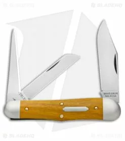 Great Eastern Cutlery GEC #29 Tidioute Cutlery Stockyard Whittler Pocket Knife Orange Osage 291319